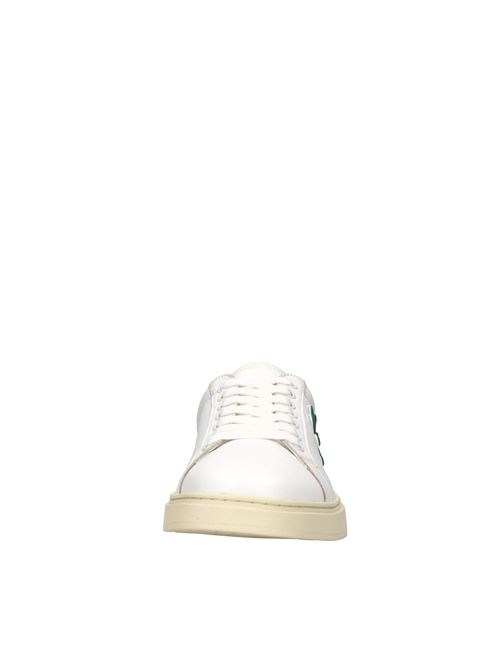 Leather and fabric sneakers MANUEL RITZ | 3332Q511 223861BIANCO-VERDE